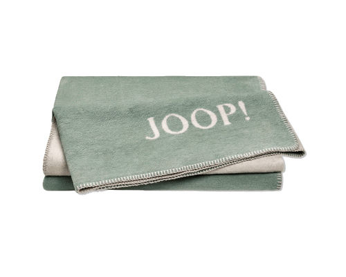 Joop! Wohndecke Uni-Doubleface Jade-Silber - 150x200cm
